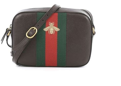 gucci camera bag brown|gucci cross body bag black.